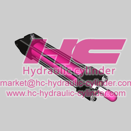 Double-acting hydraulic cylinder series 24 